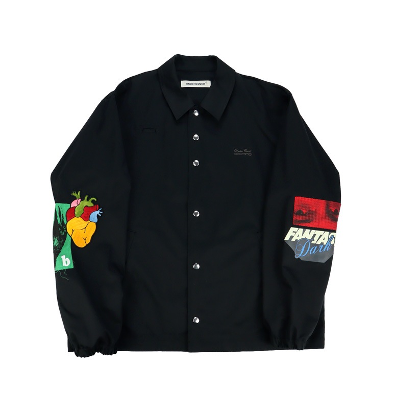 ��26AW��UNDERCOVER MEN'S PRE-COLLECTION ����������С���󥺥ץ쥳�쥯����� T/C�ĥ��륹�ȥ�å�����ܡ����顼����ѥå�������JKT �֥�å� UP2F4205