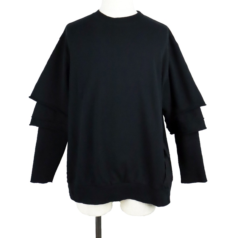 UNDERCOVER アンダーカバー ミニウラケスリーブレイヤードカットソー