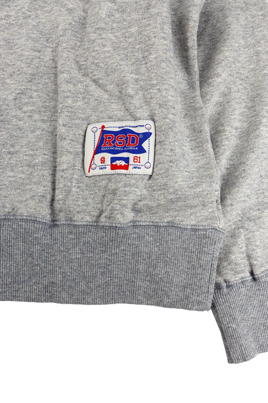 rough&swell ラフアンドスウェル FROCKY HOODIE パーカー グレー RSM