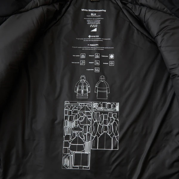 23AW】White Mountaineering ホワイトマウンテニアリング GORE-TEX 30D