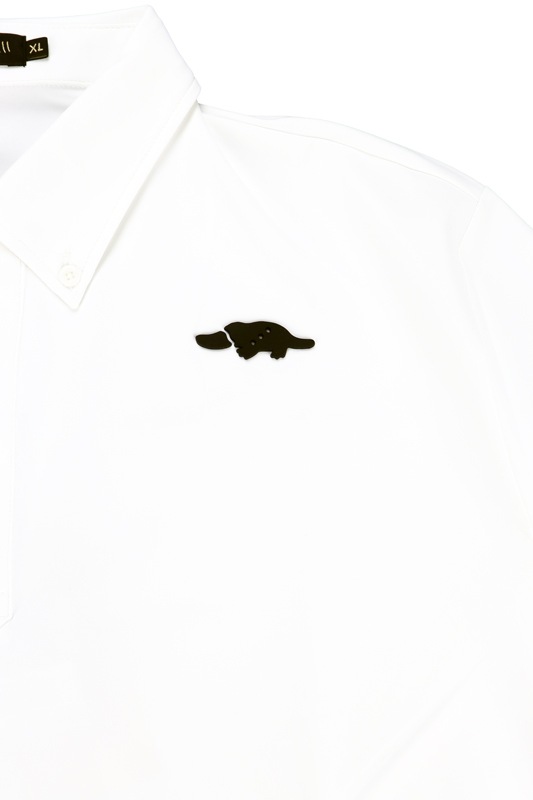 rough&swell ��ե���ɥ������� SOLID TOUR POLO �ݥ������ �ۥ磻�� RSM-25002 / ����ե����� ��� ���&��������