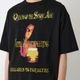 25AWWhite Mountaineering  ۥ磻ȥޥƥ˥ QOTSA LULLABIES TO PARALYZE T-SHIRT BLACK BC2573505