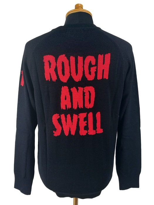 rough&swell ラフアンドスウェル G.I.D. KNIT ニット ブラック RSM rough&swell ラフアンドスウェル G.I.D. KNIT ニット ブラック RSM