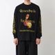 25AWWhite Mountaineering  ۥ磻ȥޥƥ˥ QOTSA LULLABIES TO PARALYZE L/S T-SHIRT BLACK BC2573507