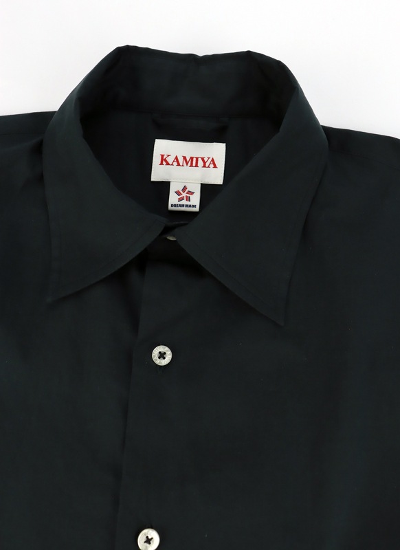 ��30��OFF��KAMIYA ���ߥ� Drawstring Cuff Shirt �֥�å� G16SH050