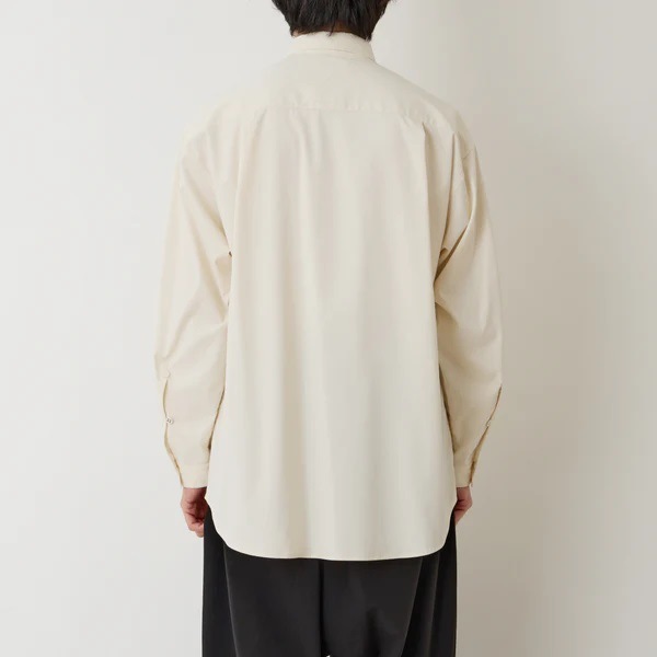 25SSWhite Mountaineering Repose Wear ۥ磻ȥޥƥ˥ REGULAR COLLAR SHIRTIVORY RW2571102
