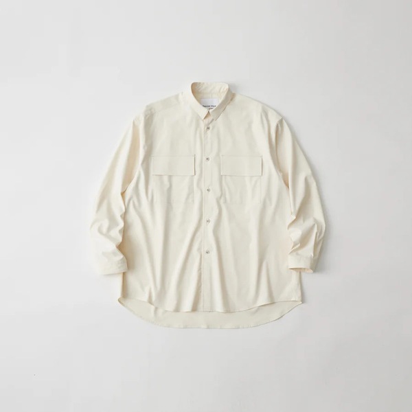 25SSWhite Mountaineering Repose Wear ۥ磻ȥޥƥ˥ REGULAR COLLAR SHIRTIVORY RW2571102