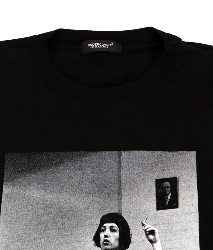 ��26AW��UNDERCOVER ����������С� TEE CindyPrint #16 �֥�å� UC2F4814-1