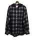 25AWKAMIYA ߥ Hooded Check Shirt ֥å G15SH055