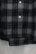 25AWKAMIYA ߥ Hooded Check Shirt ֥å G15SH055