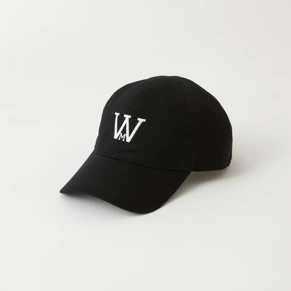 ��24SS��White Mountaineering WM 6 PANEL CAP��BLACK WM2471815