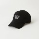 ��24SS��White Mountaineering WM 6 PANEL CAP��BLACK WM2471815