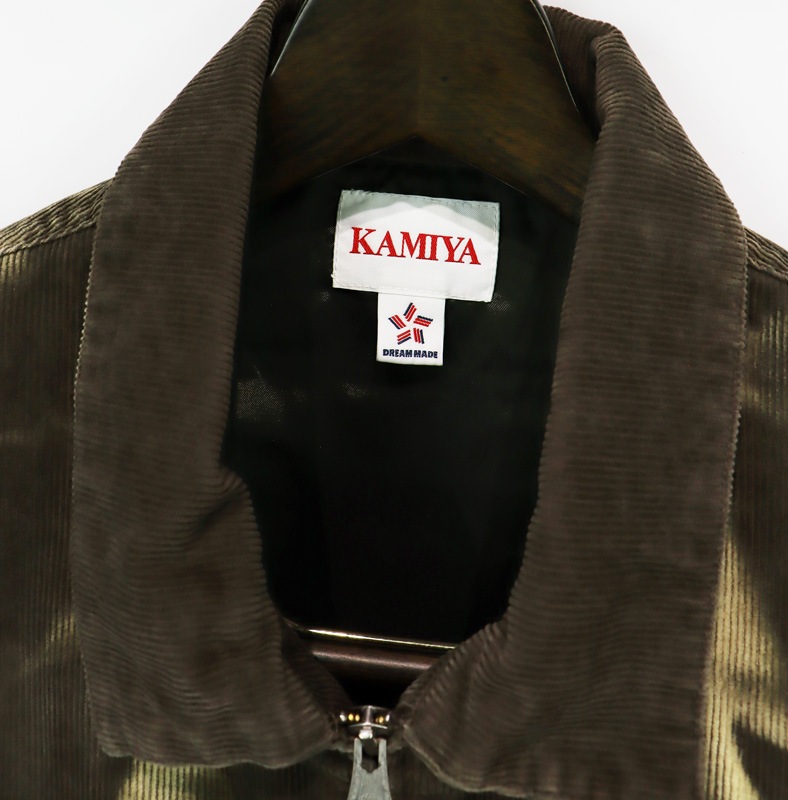 25AWKAMIYA ߥ Sun Faded Like Corduroy Work Jacket  G15BL033