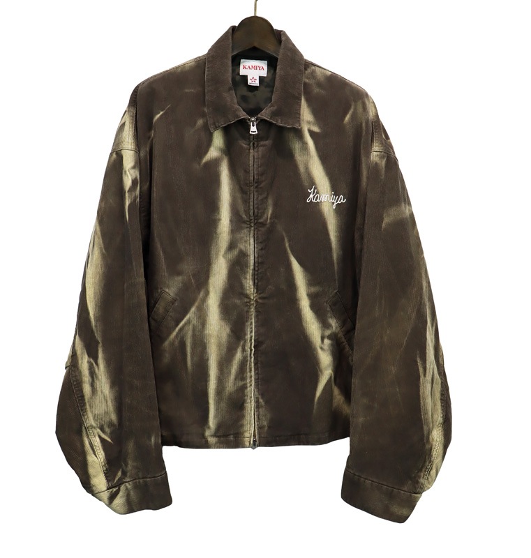 25AWKAMIYA ߥ Sun Faded Like Corduroy Work Jacket  G15BL033