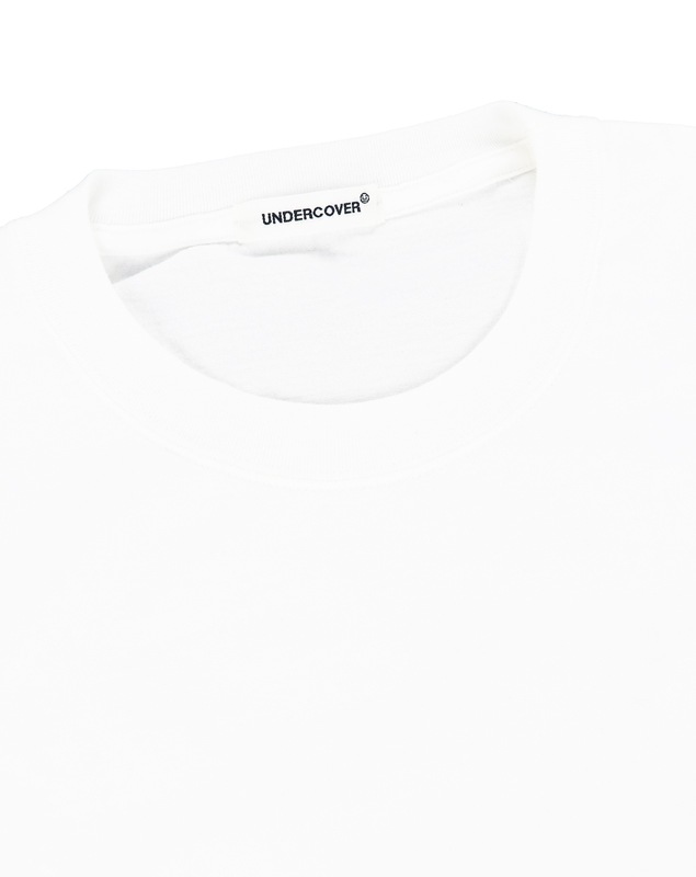 UNDERCOVER MEN'S PRE-COLLECTION ����������С���󥺥ץ쥳�쥯����� ������ץ��ȥѥå�TEE �ۥ磻�� UP1E4805-1
