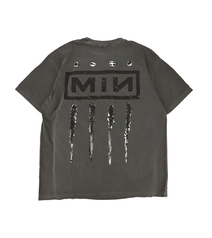 MINUS �ޥ��ʥ� Bootleg Tee(MONOCHROME SHINE)10YEARS BLACK M-P1-BG3