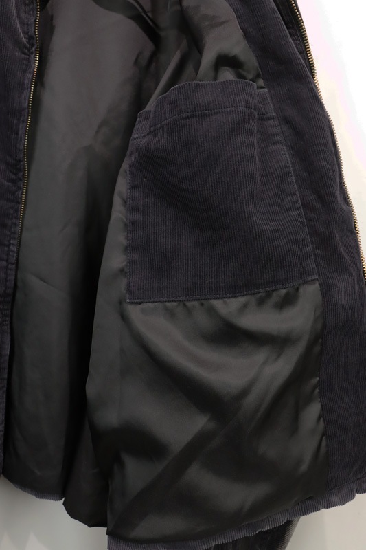 25AWKAMIYA ߥ Sun Faded Like Corduroy Work Jacket ֥å G15BL033