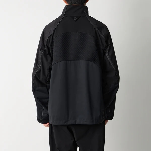[26SS]White Mountaineering  �ۥ磻�ȥޥ���ƥ˥���� WINDSTOPPER PULLOVER BLACK BK2671202
