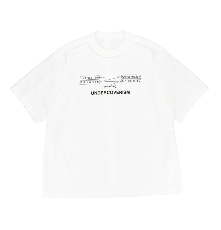 25SSUNDERCOVER MEN'S PRE-COLLECTION С󥺥ץ쥳쥯 ॢȥץTEE ۥ磻 UP1E4808