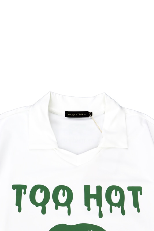 rough&swell ラフアンドスウェル TOO HOT SKIPPER スキッパー ホワイト