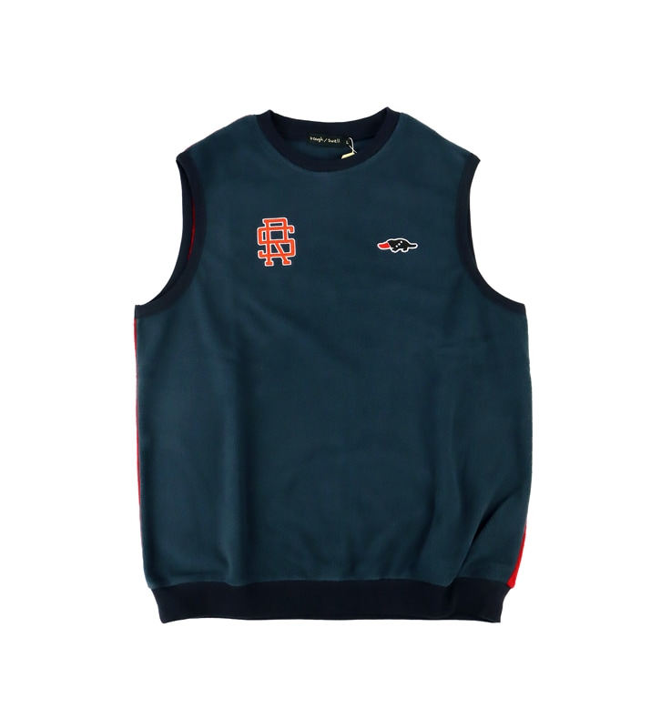 ROUGH & SWELL ネイビーベスト