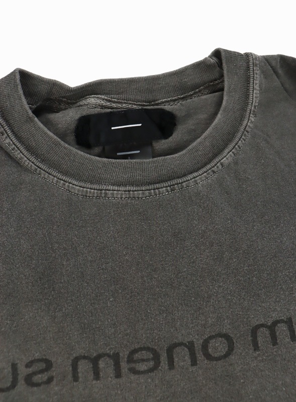 MINUS �ޥ��ʥ� Bootleg Tee(A MAN'S SHADOW)10YEARS BLACK M-P1-BG5