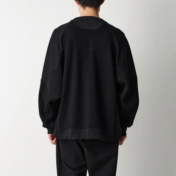 ��30��OFF��White Mountaineering  �ۥ磻�ȥޥ���ƥ˥���� RAGLAN OVERSIZE PULLOVER BLACK BK2671504
