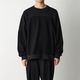 ��30��OFF��White Mountaineering  �ۥ磻�ȥޥ���ƥ˥���� RAGLAN OVERSIZE PULLOVER BLACK BK2671504