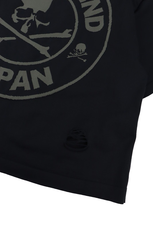 ��SALE��mastermind JAPAN �ޥ������ޥ���ɡ�����ѥ� INTARSIA SS KNIT SWETER MJ25E14-KN006 �֥�å�