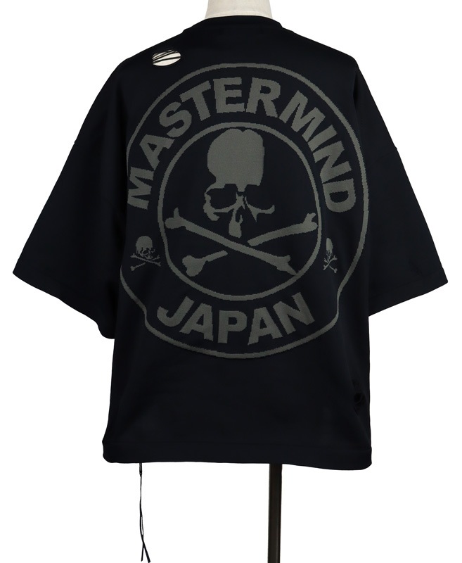 ��SALE��mastermind JAPAN �ޥ������ޥ���ɡ�����ѥ� INTARSIA SS KNIT SWETER MJ25E14-KN006 �֥�å�