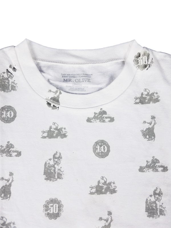 50%OFFMR.OLIVE ߥ꡼ T ۥ磻 M-0195