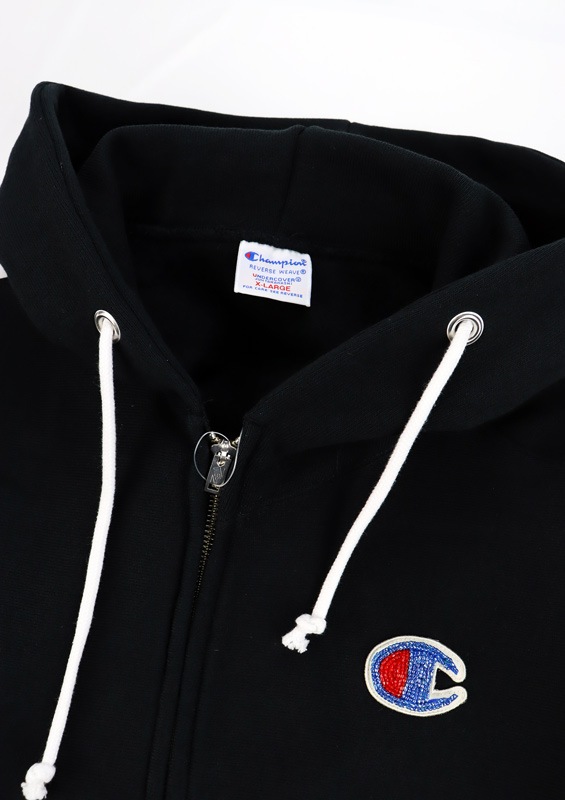25AWUNDERCOVER С ChampionUNDERCOVER ZIP HOODIE ֥å UC2E1802-1