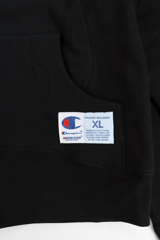 25AWUNDERCOVER С ChampionUNDERCOVER ZIP HOODIE ֥å UC2E1802-1