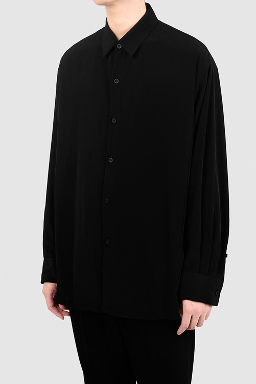 LAD MUSICIAN ラッドミュージシャン BIG SHIRT ビッグシャツ ブラック