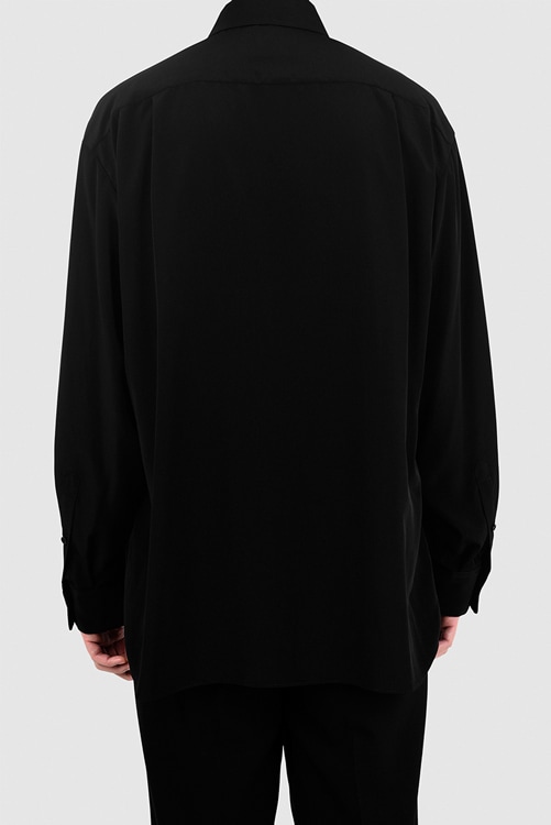 LAD MUSICIAN ラッドミュージシャン BIG SHIRT ビッグシャツ ブラック