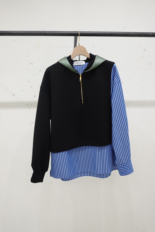 CULLNI/クルニ2023SS High Count Shirt Hoodie CULLNI/クルニ2023SS High Count Shirt Hoodie CULLNI クルニ