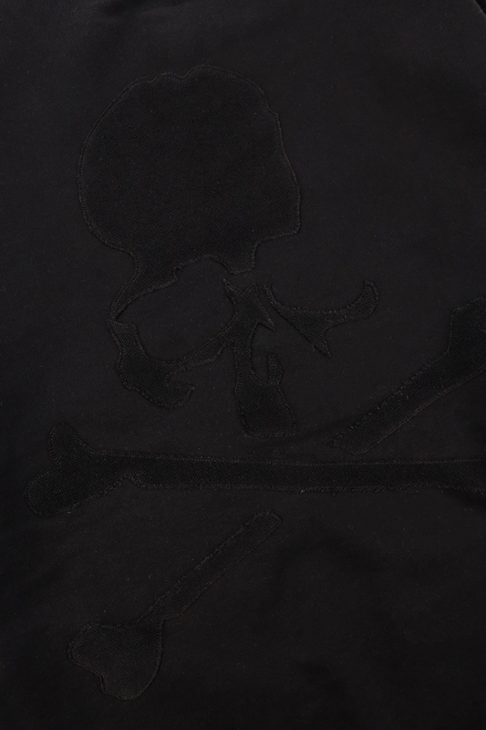 ��SALE��MASTERMIND WORLD �ޥ������ޥ���ɡ����ɡ�CUT-OFF LS SWEATSHIRT MW25S14-SW008 �֥�å�