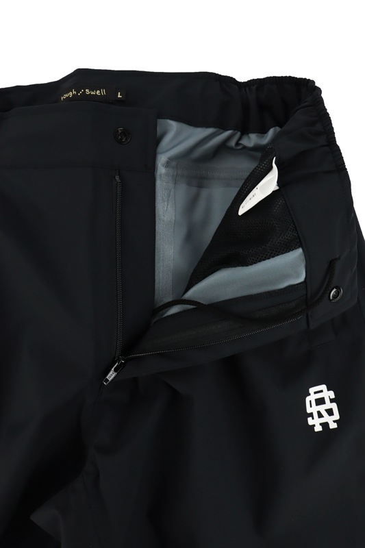 rough&swell ��ե���ɥ������� WHO CARES RAIN SUIT �쥤�󥹡��� �֥�å� RSM-26082