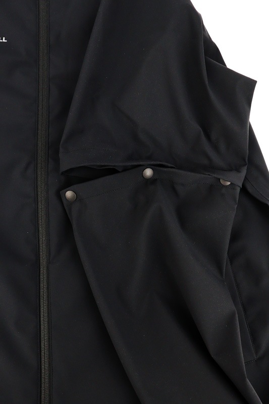 rough&swell ��ե���ɥ������� WHO CARES RAIN SUIT �쥤�󥹡��� �֥�å� RSM-26082