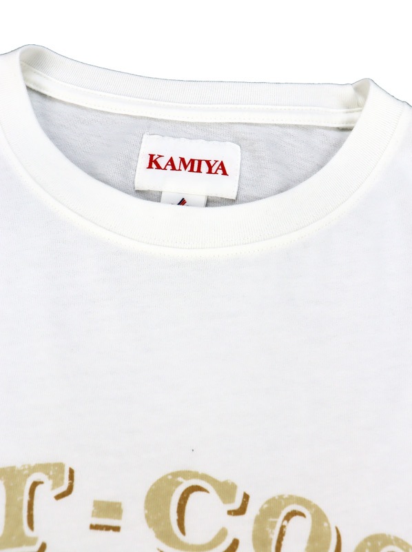 ��26AW��KAMIYA ���ߥ� "ACT-COOL Eagle" T-shirt �ۥ磻�� G17TS113