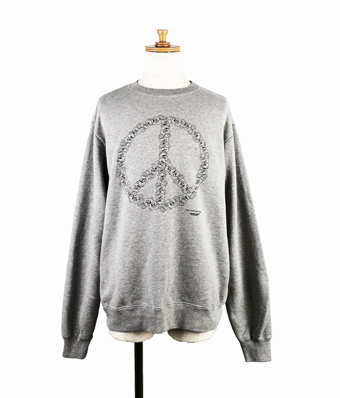 UNDERCOVER アンダーカバー SWEAT PEASE BEAR_MENS グレー UC2B9804-2