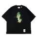 Maison MIHARA YASUHIRO �᥾�� �ߥϥ�䥹�ҥ� Leon Printed Tee �֥�å� J14TS772