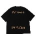 Maison MIHARA YASUHIRO �᥾�� �ߥϥ�䥹�ҥ� Leon Printed Tee �֥�å� J14TS772
