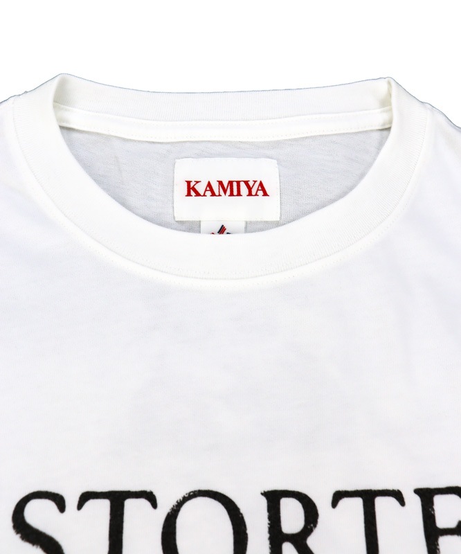 ��26AW��KAMIYA ���ߥ� "DISTORTED Girl" L/S T-shirt �ۥ磻�� G17LT107