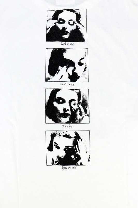 ��26AW��KAMIYA ���ߥ� "DISTORTED Girl" L/S T-shirt �ۥ磻�� G17LT107