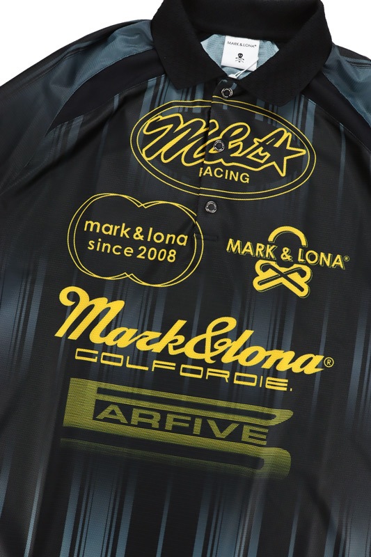 ��30%OFF��MARK&LONA �ޡ�������ɥ��� Gradient Performance Polo | MEN  �ݥ������ �֥�å� MLM-5A-AP03