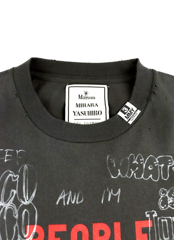 (ミハラヤスヒロ) MIHARA YASUHIRO Tシャツ A12TS662 24SS】Maison MIHARA YASUHIRO メゾン ミハラヤスヒロ