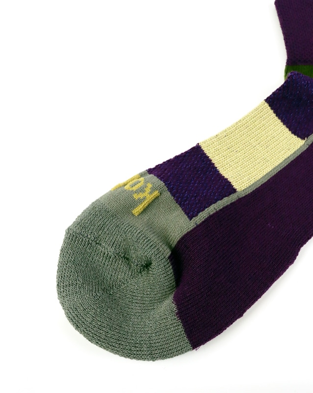 40％OFF】kolor BEACON カラービーコン スポーツソックス パープル