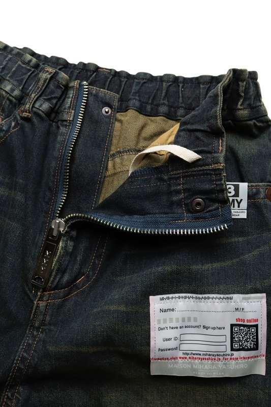 25SSMaison MIHARA YASUHIRO ᥾ ߥϥ䥹ҥ Amateur Sewn Jeans ǥ A14PT023