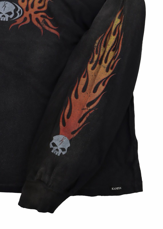 KAMIYA ブラックTシャツ M KAMIYA 25SS コレクション Tシャツ5選 -FASCINATE